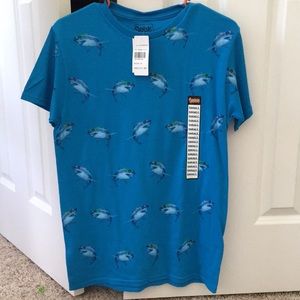 Spencer’s shark T shirt size small